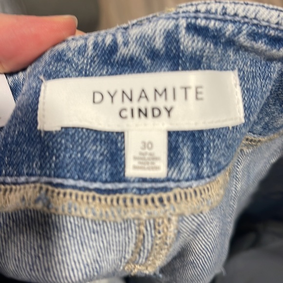Dynamite Cindy Cigarette Jeans Size 30 - Picture 4 of 6